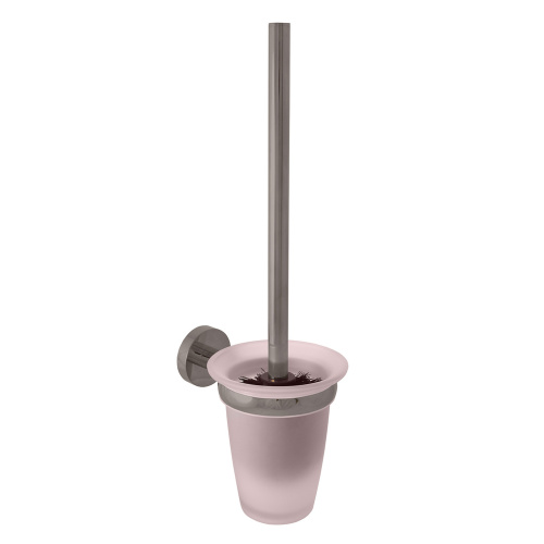 картинка COA0500MGK щётка для унитаза настенная, цвет серый металлик крацованный от магазина Сантехстрой