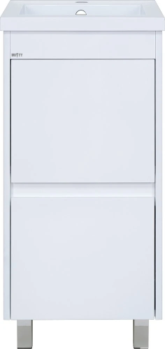 картинка Тумба с раковиной Misty Алиса 40 напольная, белая (Э-Али01040-0112Я+4627173210287) от магазина Сантехстрой