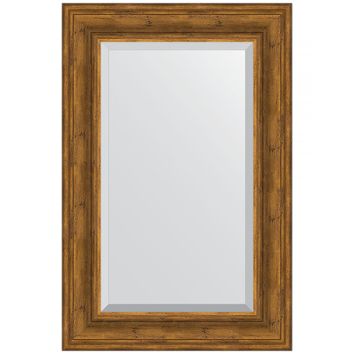 картинка Зеркало Evoform Exclusive 89х59 BY 3420 с фацетом в багетной раме - Травленая бронза 99 мм от магазина Сантехстрой