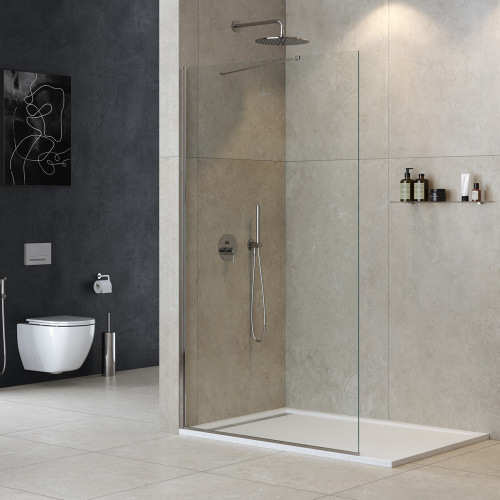 картинка Душевая перегородка универсальная LIBERTA-L-1-TB-140-C-Cr от магазина Сантехстрой