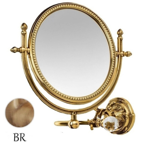 картинка Косметическое зеркало бронза Art&Max Barocco Crystal AM-2109-Br-C от магазина Сантехстрой