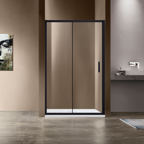 картинка Душевая дверь Garda VDS-1G105CLB, 1050, черный, стекло прозрачное от магазина Сантехстрой