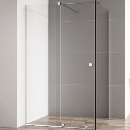 картинка Душевой уголок Cezares Stream AH-1 120x100 профиль Хром стекло прозрачное от магазина Сантехстрой