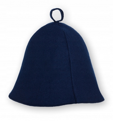 картинка Колпак банный "Сауна" фетр цвет синий арт.с-272-фф2 от магазина Сантехстрой