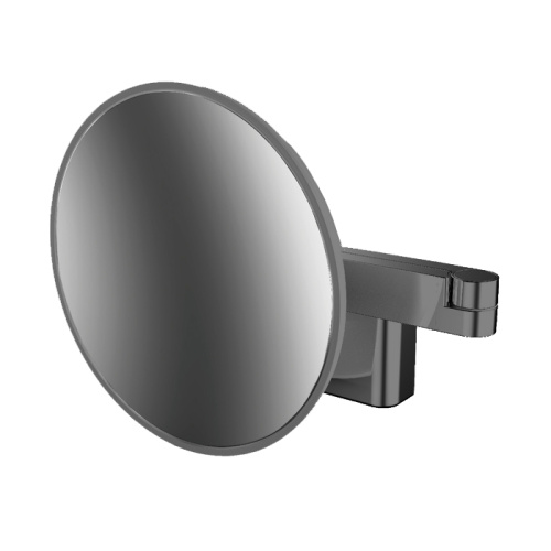 картинка Emco Evo Косметическое зеркало, LED, Ø209mm, 2-колено, 5x увелич., цвет черный от магазина Сантехстрой