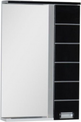 картинка Зеркальный шкаф Aquanet 00171080 Черный от магазина Сантехстрой