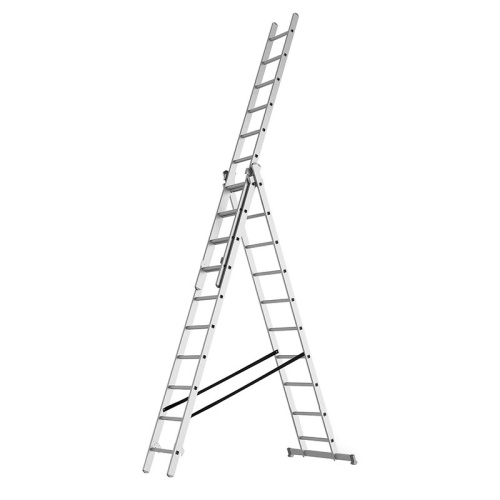 картинка Трехсекционная промышленная лестница 3x10 REXANT от магазина Сантехстрой