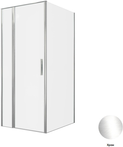 картинка Душевой уголок Allen Brau Priority 90x100 3.31025.00 + 3.31046.00 хром от магазина Сантехстрой