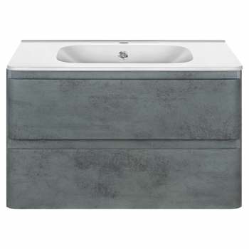 картинка Тумба под раковину Vincea vmc-2v800bt Серая от магазина Сантехстрой