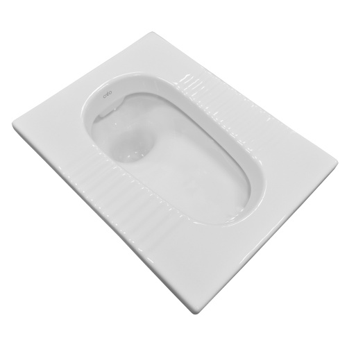 картинка Унитаз напольный "Чаша Генуя" Creo Ceramique 525х405х220 мм, с гидрозатвором (SQ9100) от магазина Сантехстрой