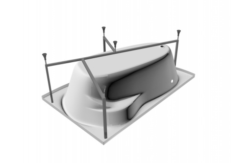 картинка Каркас для ванны сварной Relisan Ибица Гл000023035, 170x120 от магазина Сантехстрой