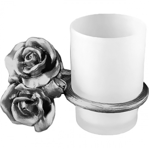 картинка Стакан для зубных щеток Art&Max Rose AM-B-0914 Серебро от магазина Сантехстрой