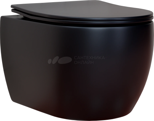 картинка Унитаз подвесной Ceramica Nova Play CN3001MB от магазина Сантехстрой