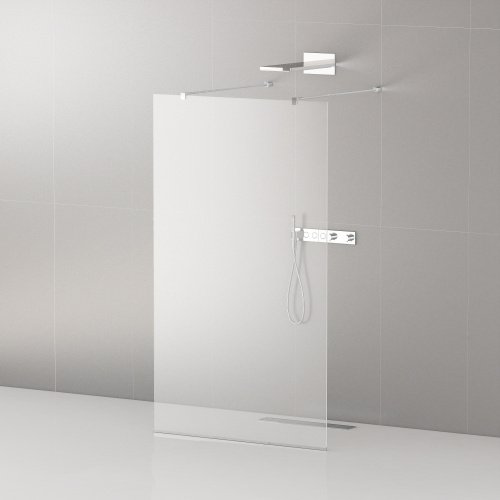 картинка Душевая перегородка CEZARES LIBERTA-L-2-130-120-C-Cr от магазина Сантехстрой