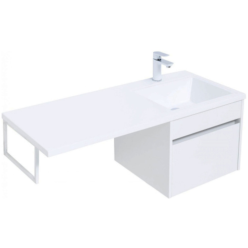 картинка Тумба под раковину Aquanet 236915 Белая от магазина Сантехстрой