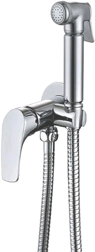 картинка Гигиенический душ Aquanet Atletic AF310-52C со смесителем, С ВНУТРЕННЕЙ ЧАСТЬЮ от магазина Сантехстрой