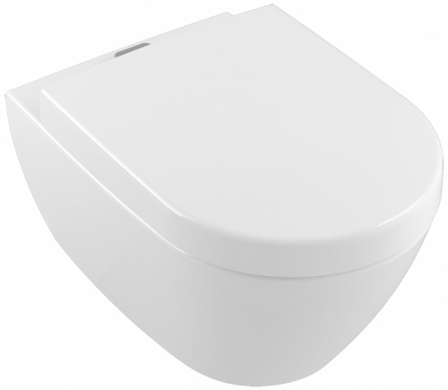 картинка Унитаз Villeroy&Boch Subway 2.0 Plus Rimless 5614R0R1 подвесной без сиденья от магазина Сантехстрой