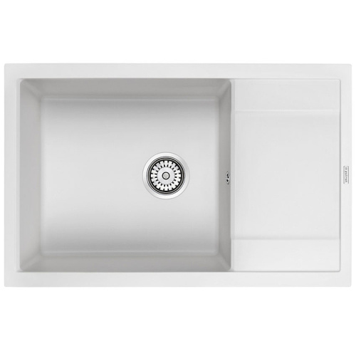 картинка Кухонная мойка Paulmark Verlass PM317850-WH Белая от магазина Сантехстрой