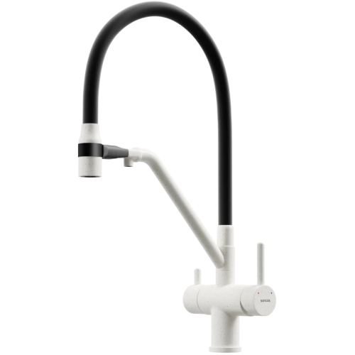 картинка смеситель для кухни с подключением к фильтру sancos dora sc4003gr