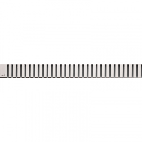 картинка Решетка для лотка Alcadrain LINE-300L Хром глянцевый от магазина Сантехстрой