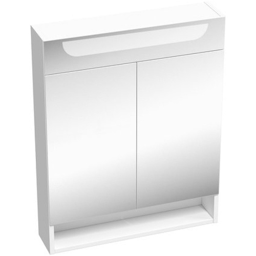картинка Зеркальный шкаф Ravak MC Classic II 60 X000001469 с подсветкой Белый глянцевый от магазина Сантехстрой