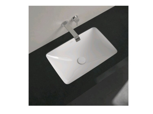 картинка Раковина, Villeroy&Boch, Loop&Friends, шгв 540*340*190, отверстия для смесителя-отсутствуют, CeramicPlus, цвет-альпийский белый (белый Alpin) от магазина Сантехстрой