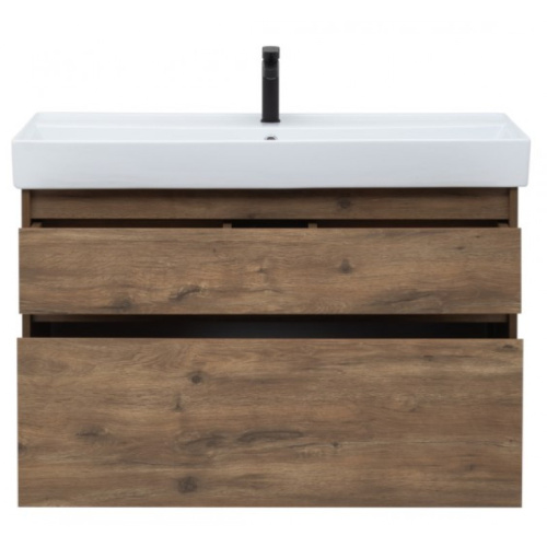 картинка Тумба с раковиной Aquanet Nova Lite 291828 100 дуб рустикальный от магазина Сантехстрой