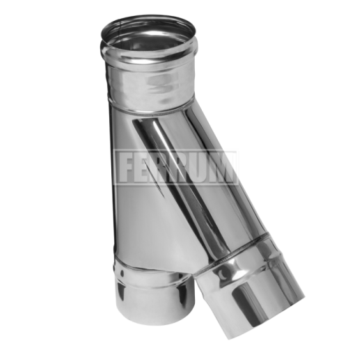 картинка Тройник-К 135*(430/0,5мм) d120 Феррум от магазина Сантехстрой