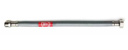 картинка Гибкая подводка TUCAI в полимерной оплетке 0,5 м, 1/2"-1/2", Г/Ш (203015) от магазина Сантехстрой
