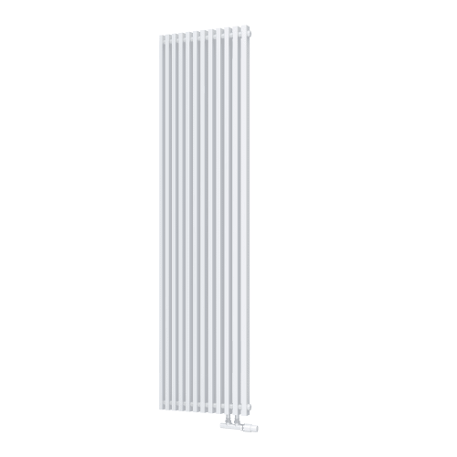 картинка Радиатор КЗТО Quadrum NEO 50 V 1750-12 R RAL1T104S9016 (белый муар) от магазина Сантехстрой
