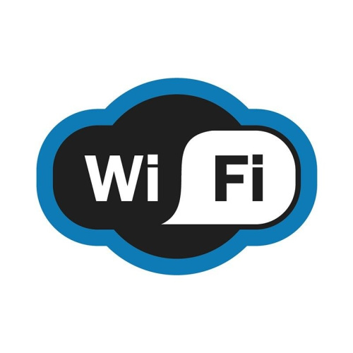 картинка Наклейка информационный знак «Зона Wi-Fi» 150х200 мм REXANT от магазина Сантехстрой