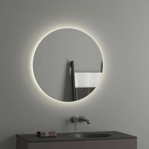 картинка Зеркало круглое Evoform Ledshine BY 2544 70x70 от магазина Сантехстрой