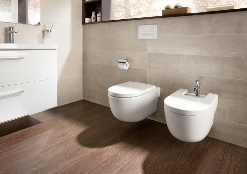 картинка Унитаз подвесной Roca Meridian-N безободковый, скрытый монтаж, белый (7.3462.4.400.0) от магазина Сантехстрой