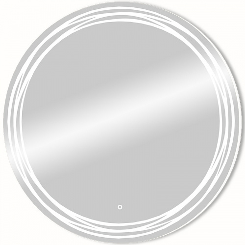 картинка Зеркало Art&Max am-bol-d770-ds-f-h Хром от магазина Сантехстрой