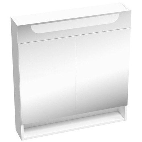 картинка Зеркальный шкаф Ravak MC Classic II 70 X000001470 с подсветкой Белый глянцевый от магазина Сантехстрой
