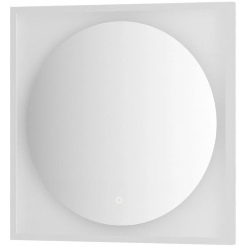 картинка Зеркало 70x70 см белый матовый Defesto Eclipse DF 2227S от магазина Сантехстрой