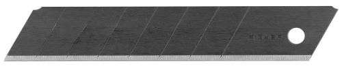 картинка ЗУБР ОСОБООСТРЫЕ 18 мм сегментированные лезвия, 10 шт, 8 сегментов от магазина Сантехстрой
