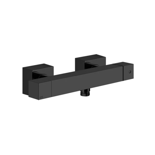 изображение смеситель для ванны и душа, gessi, rettangolo k, цвет-black xl