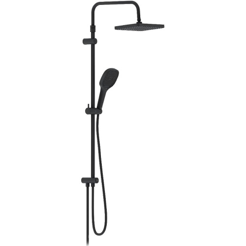 картинка 940000300 Merkur душ.система: верх.душ 310*200 мм, ручн.душ 3 ф-ции 130*250 мм, штанга 1050-1450, че от магазина Сантехстрой