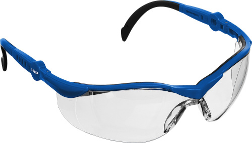 картинка Защитные антибликовые очки ЗУБР ПРОГРЕСС 9, открытого типа, 110310 от магазина Сантехстрой