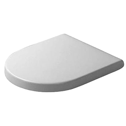 картинка Duravit Starck 3 Сиденье с крышкой , белое ,петли  нерж сталь, без микролифта от магазина Сантехстрой