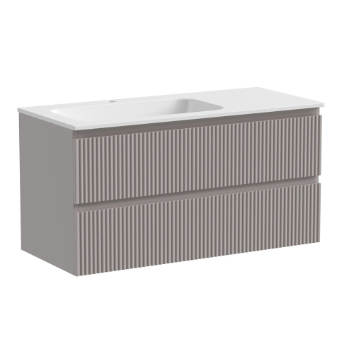 картинка Тумба под раковину Sancos Snob R SNR100LSM Doha Soft от магазина Сантехстрой