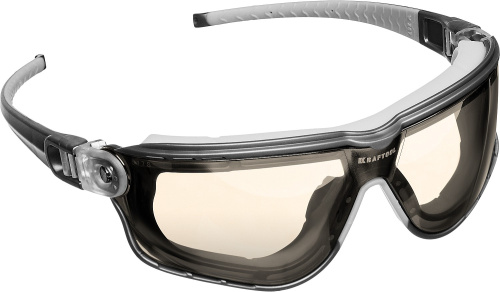 картинка Защитные прозрачные антибликовые очки KRAFTOOL ORION, открытого типа с непрямой вентиляцией от магазина Сантехстрой