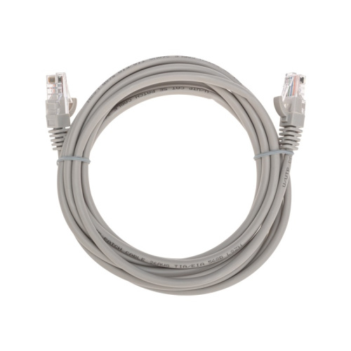 картинка Патч-корд U/UTP,  CAT 5e,  RJ45-RJ45, 26AWG, LSZH,  серый,  3м REXANT от магазина Сантехстрой