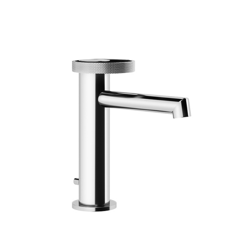 картинка Gessi Anello Смеситель для раковины с донным клапаном и соединительными шлангами, цвет: хром от магазина Сантехстрой