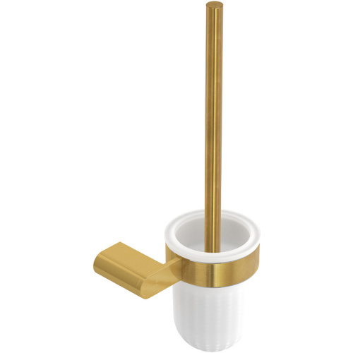 картинка Ершик для унитаза Cezares Stylus STYLUS-TBS-V-BORO Брашированное золото от магазина Сантехстрой