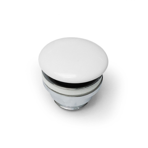 картинка Artceram Донный клапан для раковин универсальный, Cliсk-Claсk, покрытие керамика, цвет белый от магазина Сантехстрой
