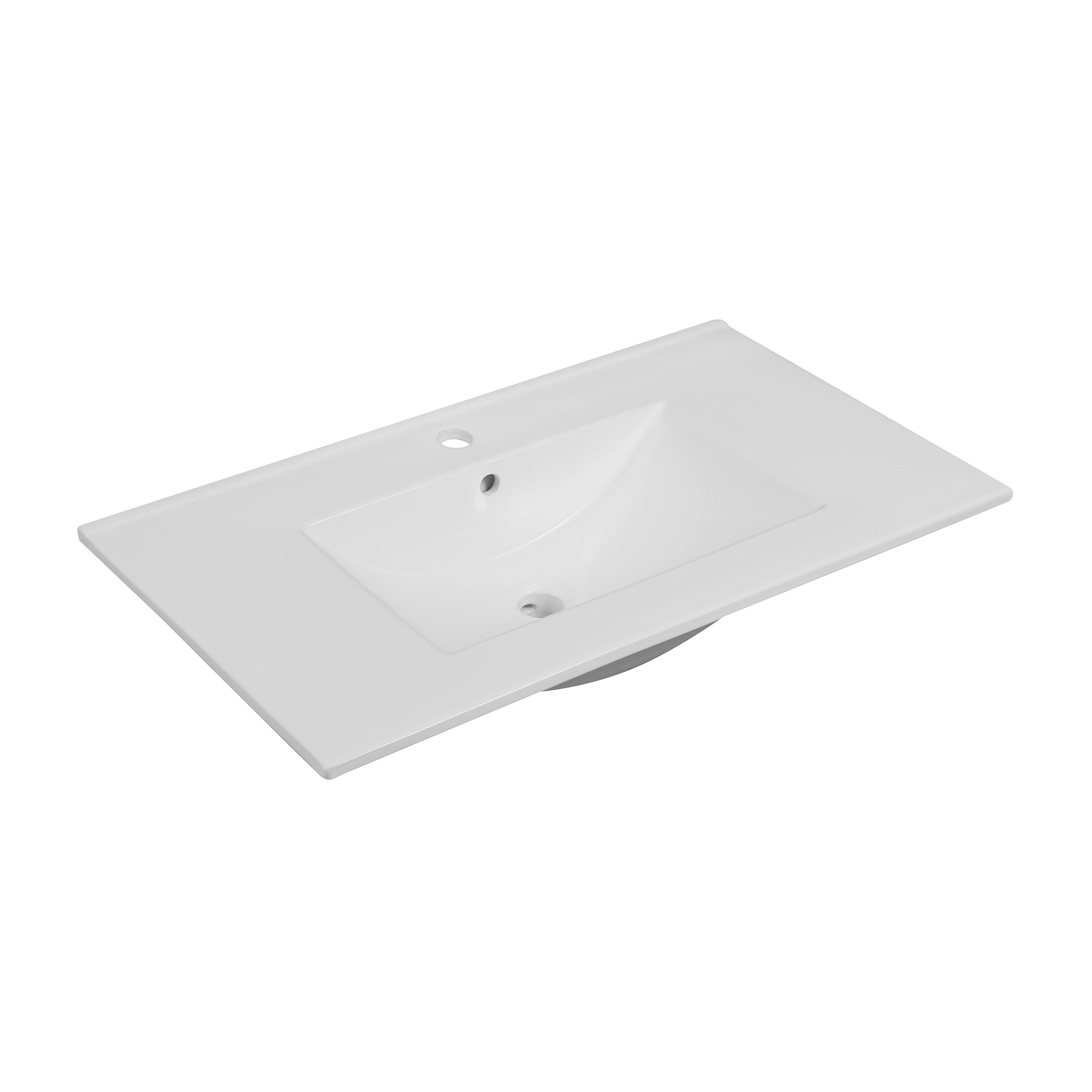 картинка Раковина накладная Oliveeka S80 белая от магазина Сантехстрой