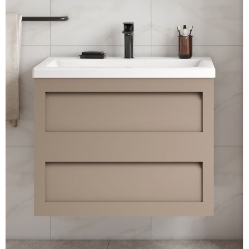 картинка Тумба под раковину Cappuccino Matt 73,6 см Art&Max Platino AM-Platino-750-2C-SO-CM от магазина Сантехстрой