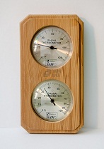 картинка Термогигрометр SAWO 221-THVD кедр от магазина Сантехстрой